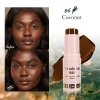 6-color waterproof and sweat-proof luminous contouring concealer stick, translucent matte moisturizing dark foundation details Picture